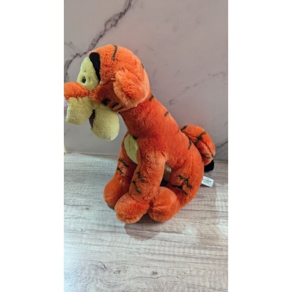 Walt Disney World Tigger Plush Stuffed Animal 14" Orange & Yellow Toy - Picture 5 of 7